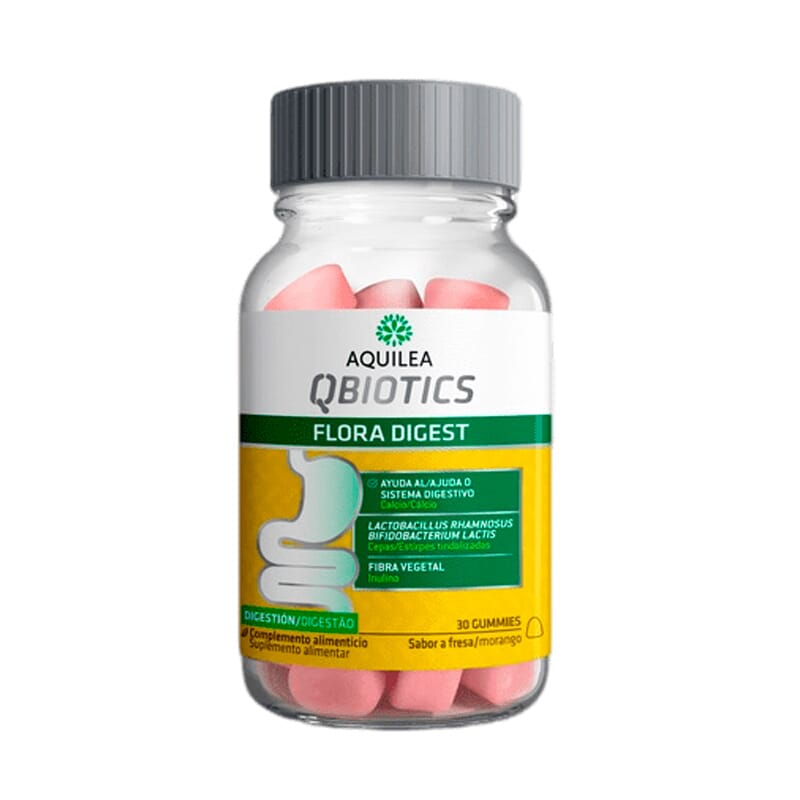 Aquilea Qbiotics Flora Digest Gummies 30 Gominolas