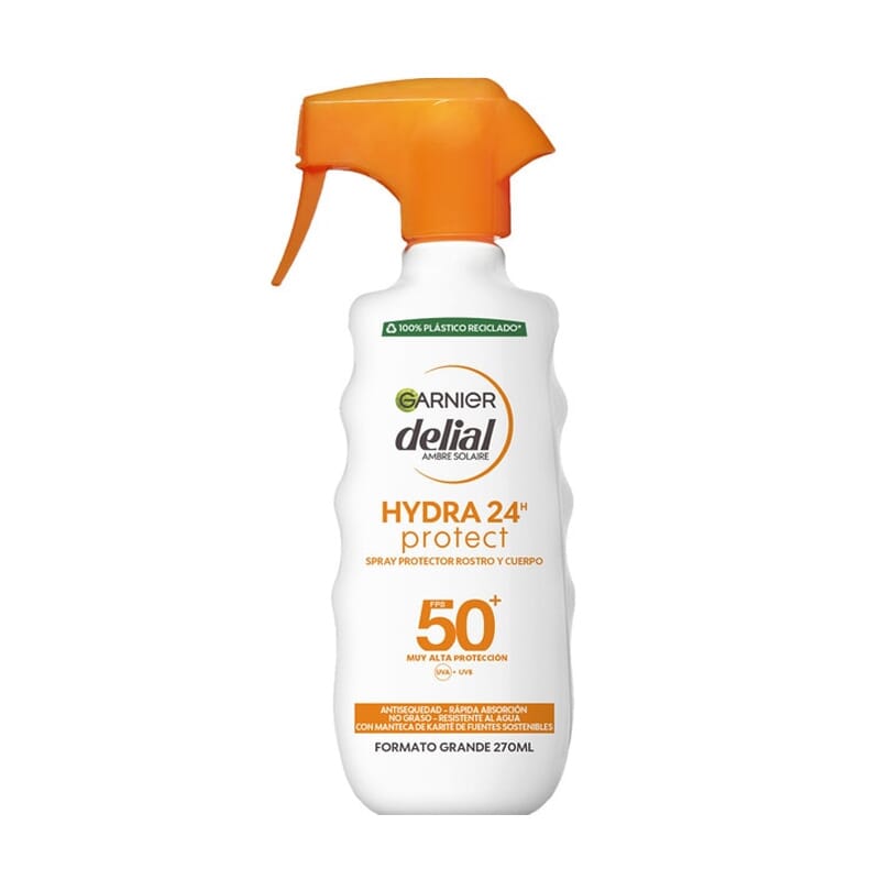 Delial Hydra 24 Protect Spray Rostro Y Cuerpo SPF50+ 270 ml