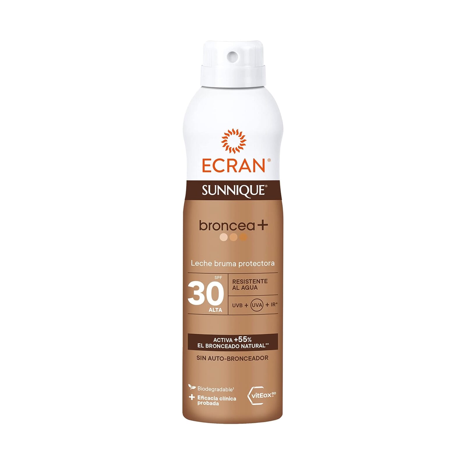 Sunnique Broncea+ Leche Bruma Protectora SPF30 250 ml