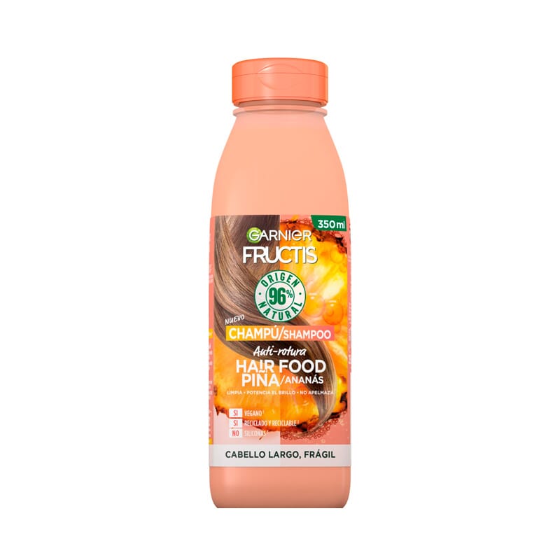 Fructis Hair Food Piña Champú 350 ml