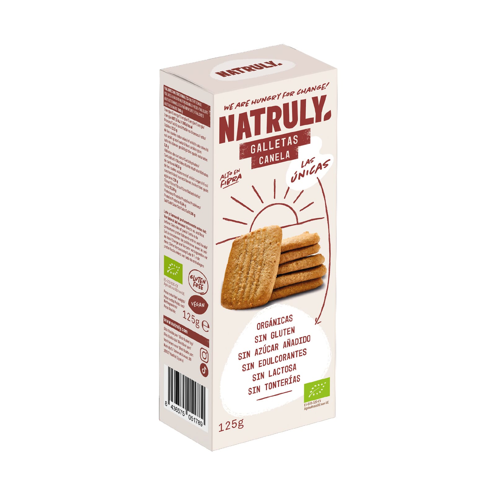 Galletas Canela Bio 125g