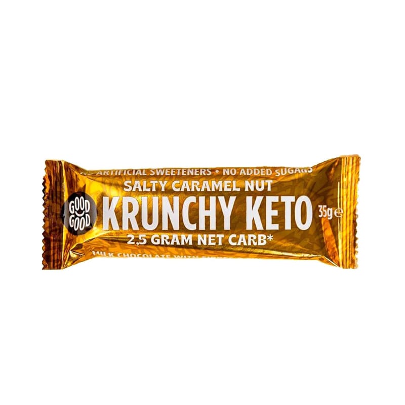 Barrita Krunchy Keto Caramelo Salado 35g