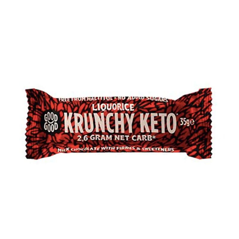 Barrette Krunchy Keto Réglisse 35g