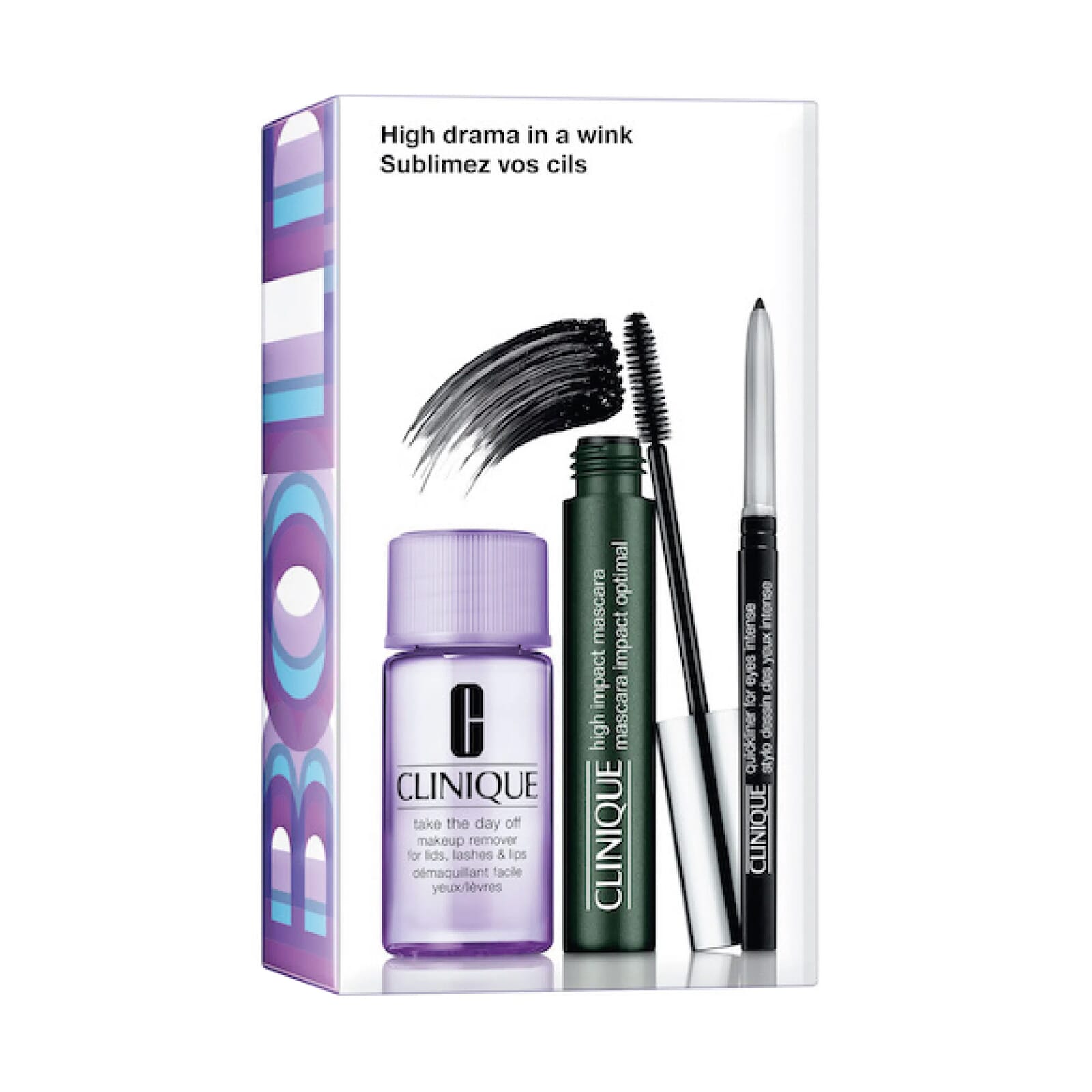 Lote High Impact Máscara 01 + Quickliner Intense + Take The Day