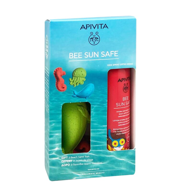 Hydra Sun Leche Infantil SPF50 200 ml + 3 Juguetes De Playa