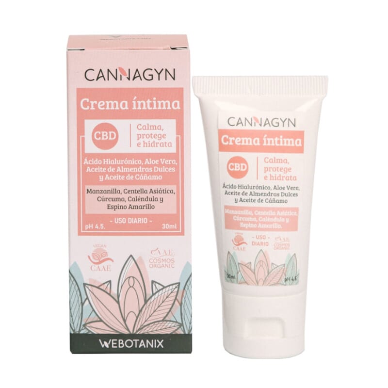 Cannagyn Crema íntima Bio 30 ml