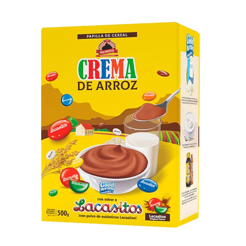 Crema De Arroz Sabor A Lacasitos 500g