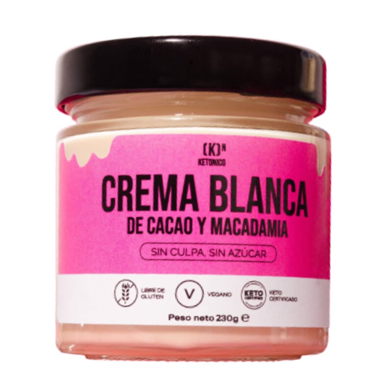 Crema Blanca Con Macadamia 230g