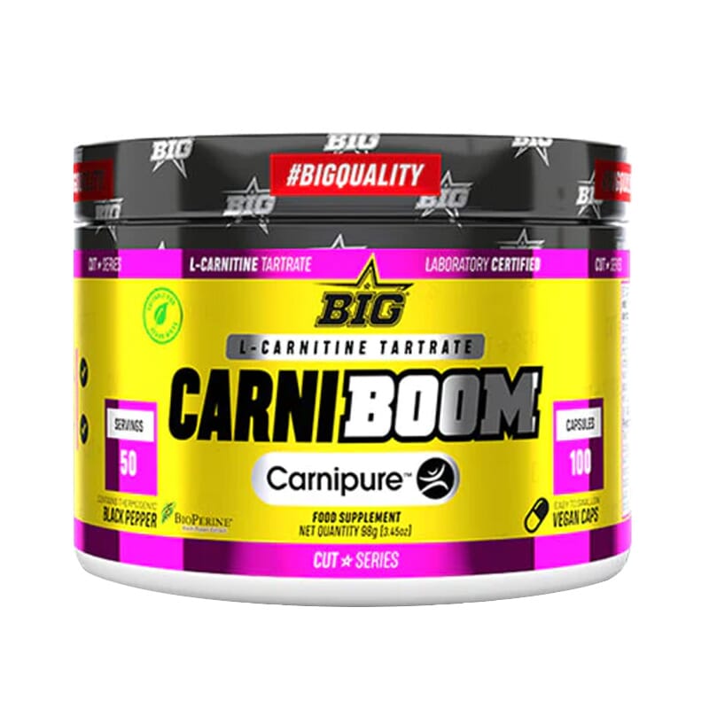 L-Carnitine Tartrate Carniboom Carnipure 100 VCaps