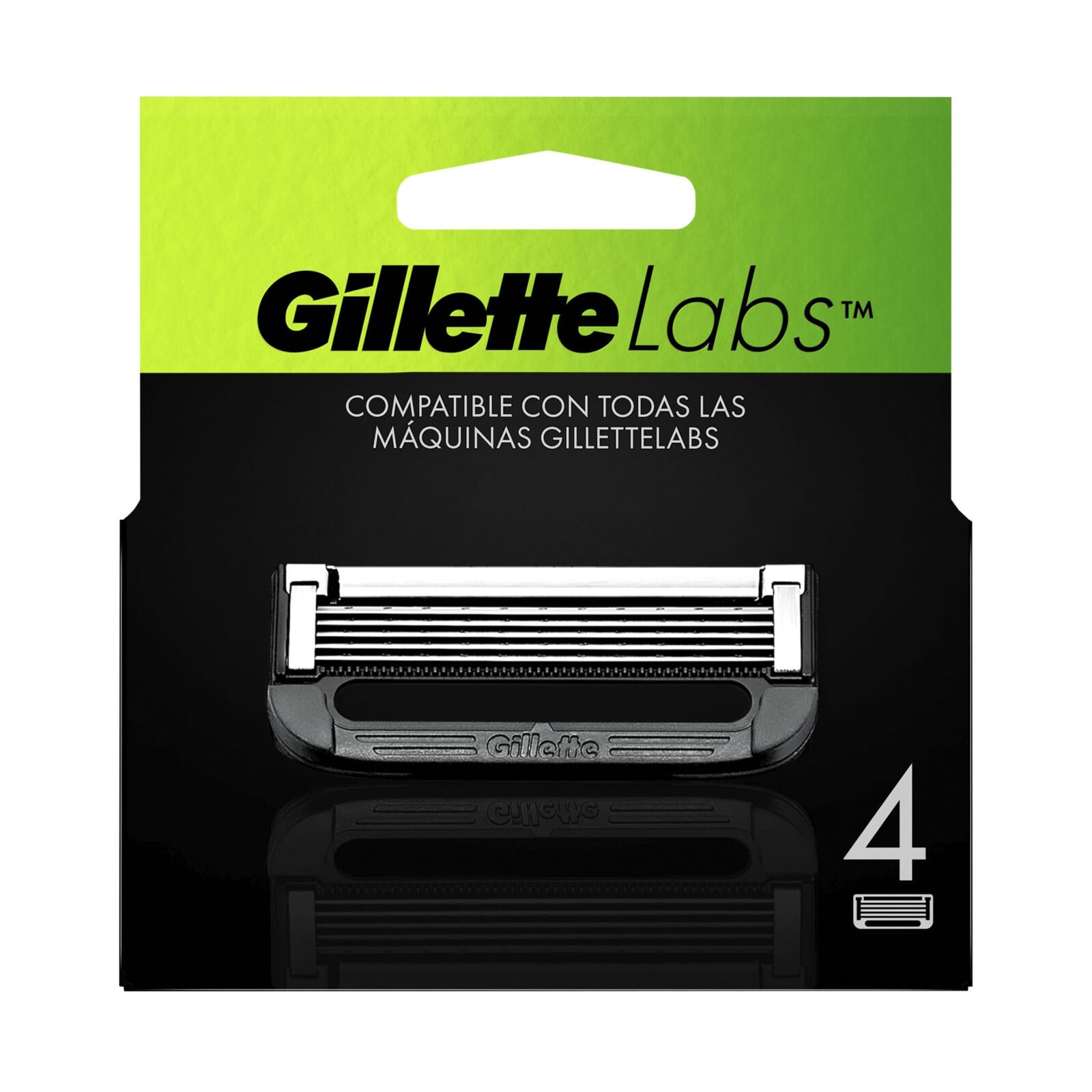 Gillette Labs Recambios 4 Uds