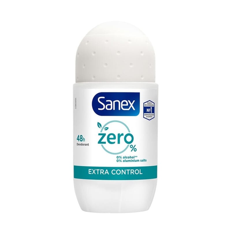 Zero% Extra Control Desodorante Roll-On 50 ml