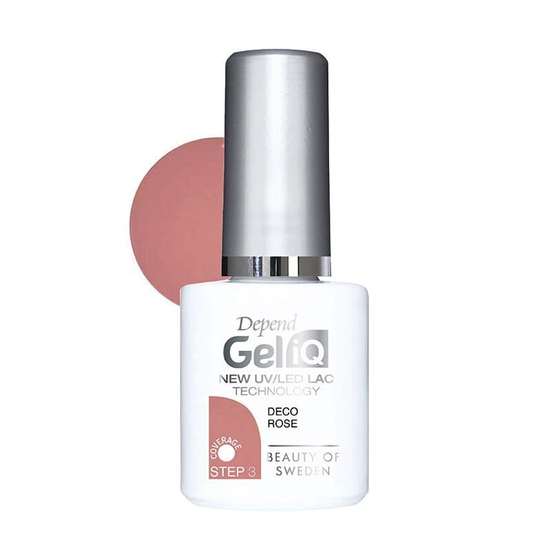Verniz De Unhas Depend Gel iQ #Deco Rose