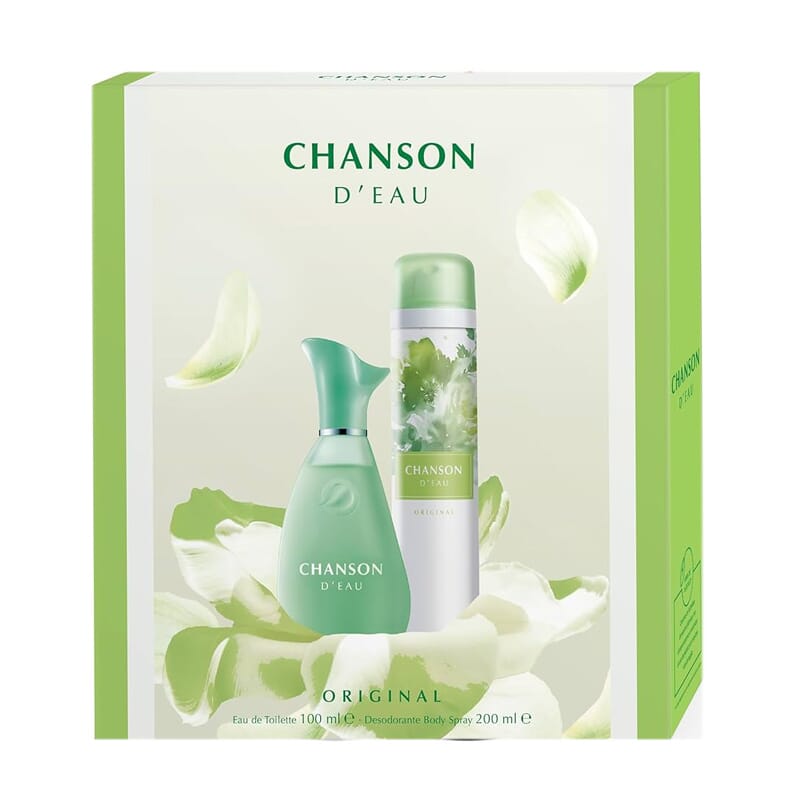 Chanson D'Eau Original EDT 100 ml + Desodorizante 200 ml Lote
