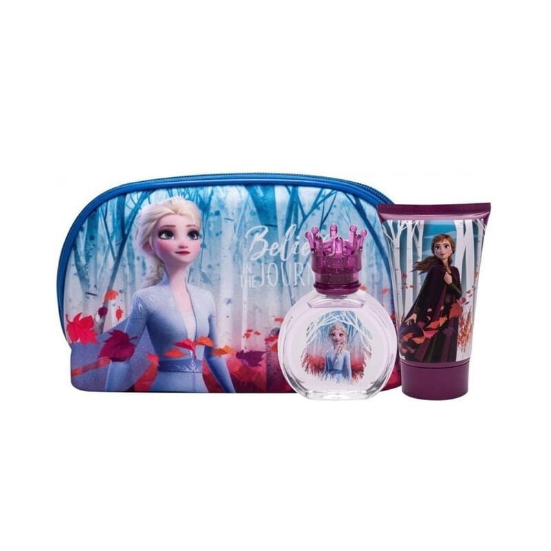 Frozen II EDT 50 ml + Gel de Ducha 100 ml + Neceser Lote