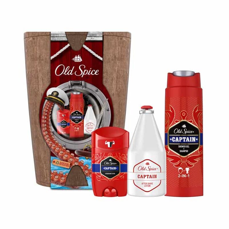 Captain Set 3 Piezas After Shave 100 ml
