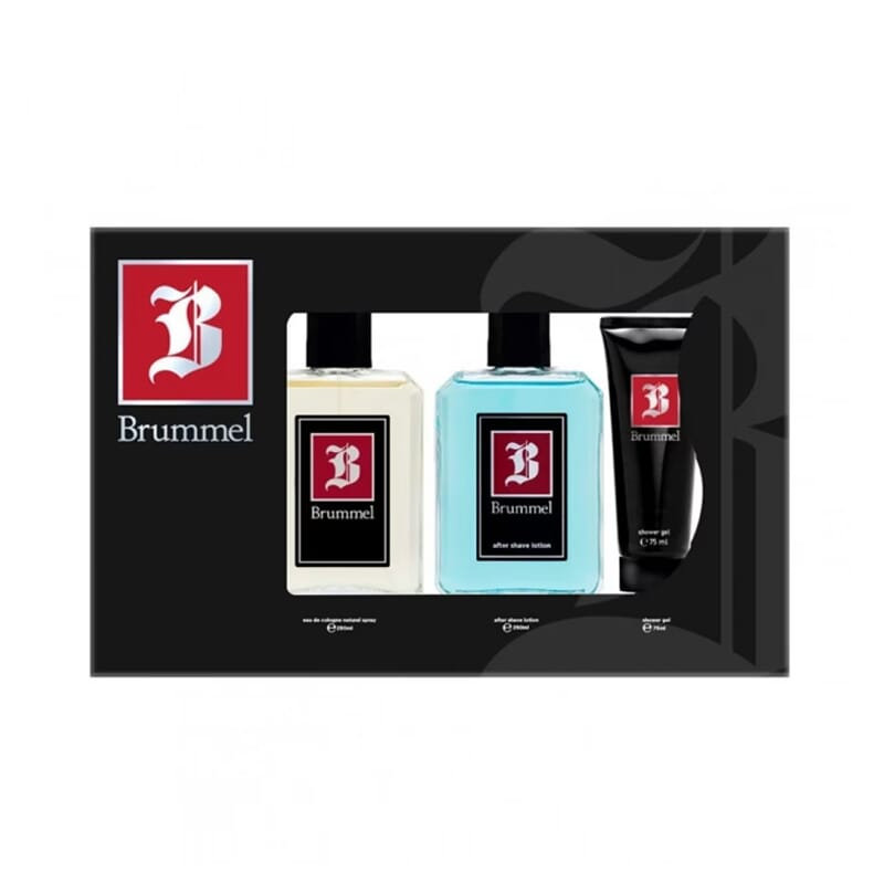 Brummel EDC 250 ml + After Shave 250 ml + Shower Gel 75 ml Lote