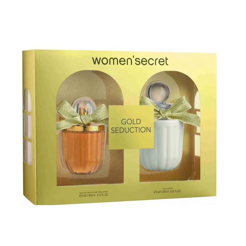 Women Secret Gold Set EDP 100 ml + Loción Corporal 200 ml Lote