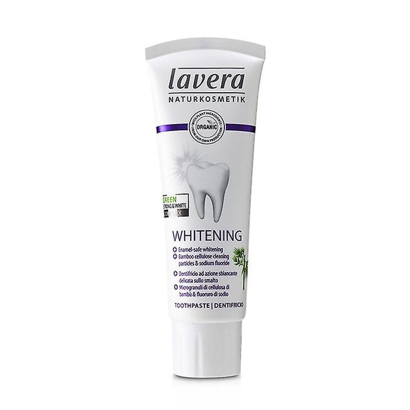 Tandpasta Witmakend Bamboe Bio Fluor 75 ml