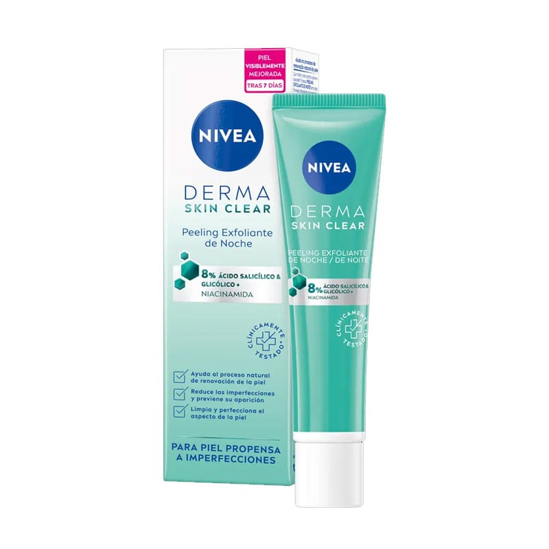 Derma Skin Clear Peeling Exfoliante De Noche 40 ml