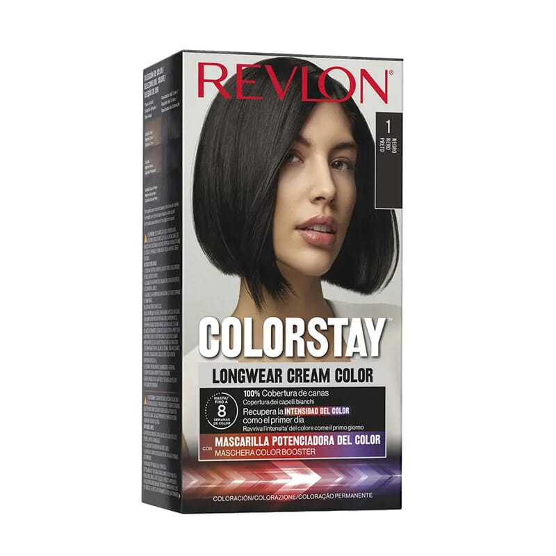 Colorstay Longwear Cream Color #1 Schwarz