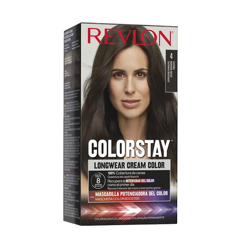 Colorstay Longwear Cream Color #4 Castaño