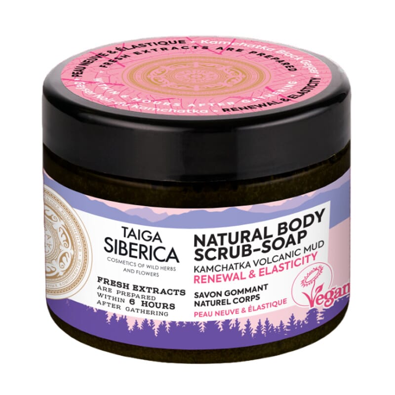 Taiga Jabón Exfoliante Natural Renovación Y Elasticidad 300 ml