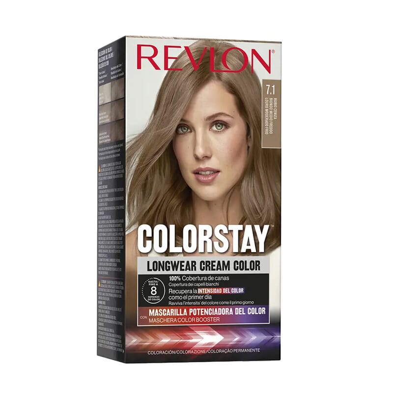 Colorstay Longwear Cream Color #7.1 Rubio Ceniza