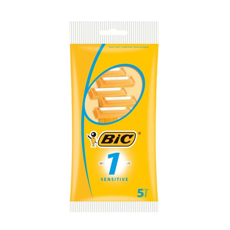 Sensitive 1 Maquinillas De Afeitar Desechable 5 Uds