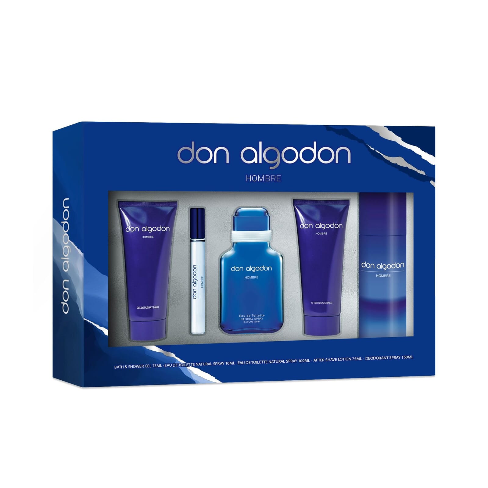 Don Algodon Homem Lote 5 Peças