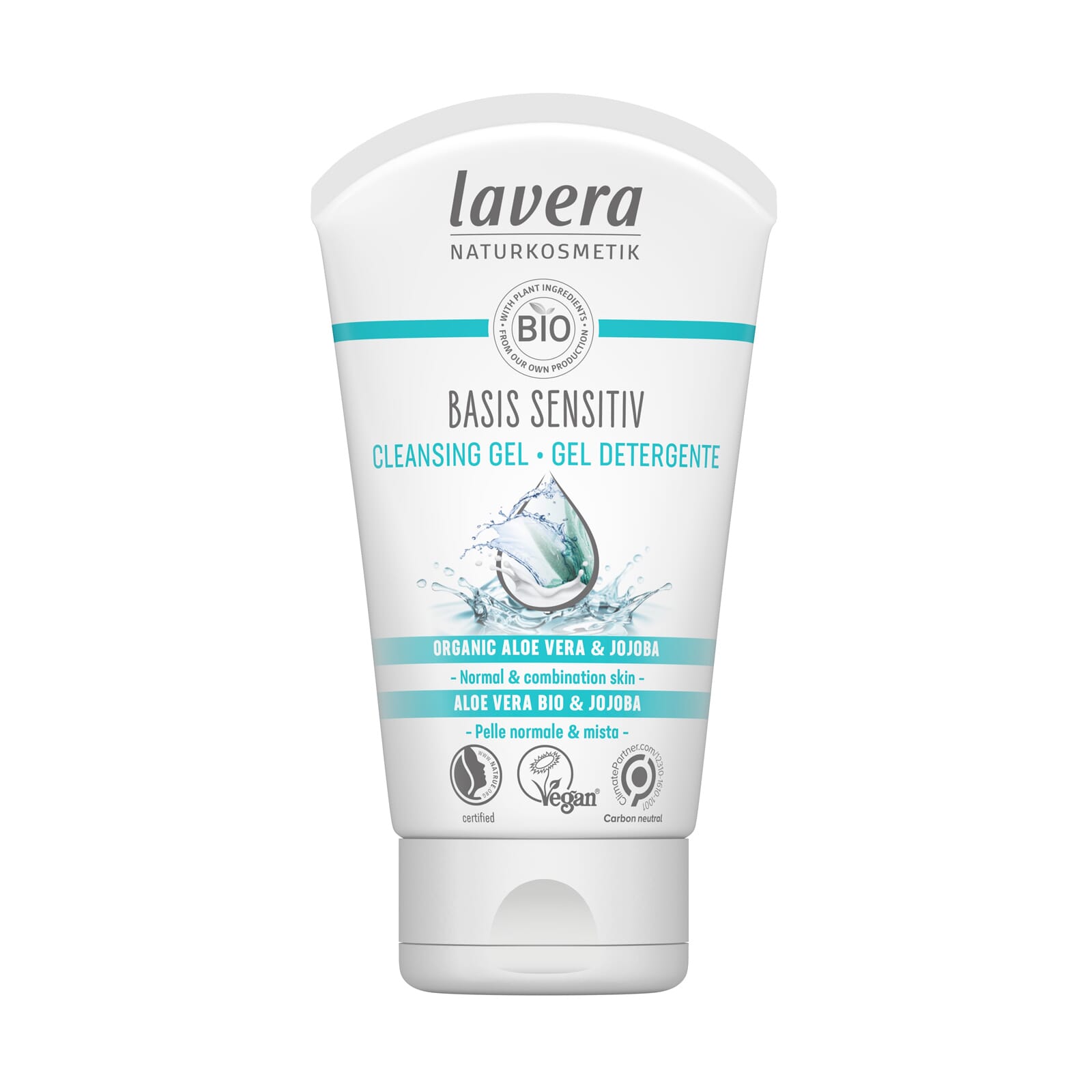 Basis Sensitiv Gel Limpiador Aloe & Jojoba 125 ml