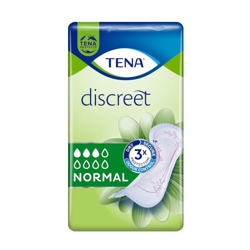 Tena Lady Discreet Compresa Incontinencia Normal  12 Uds