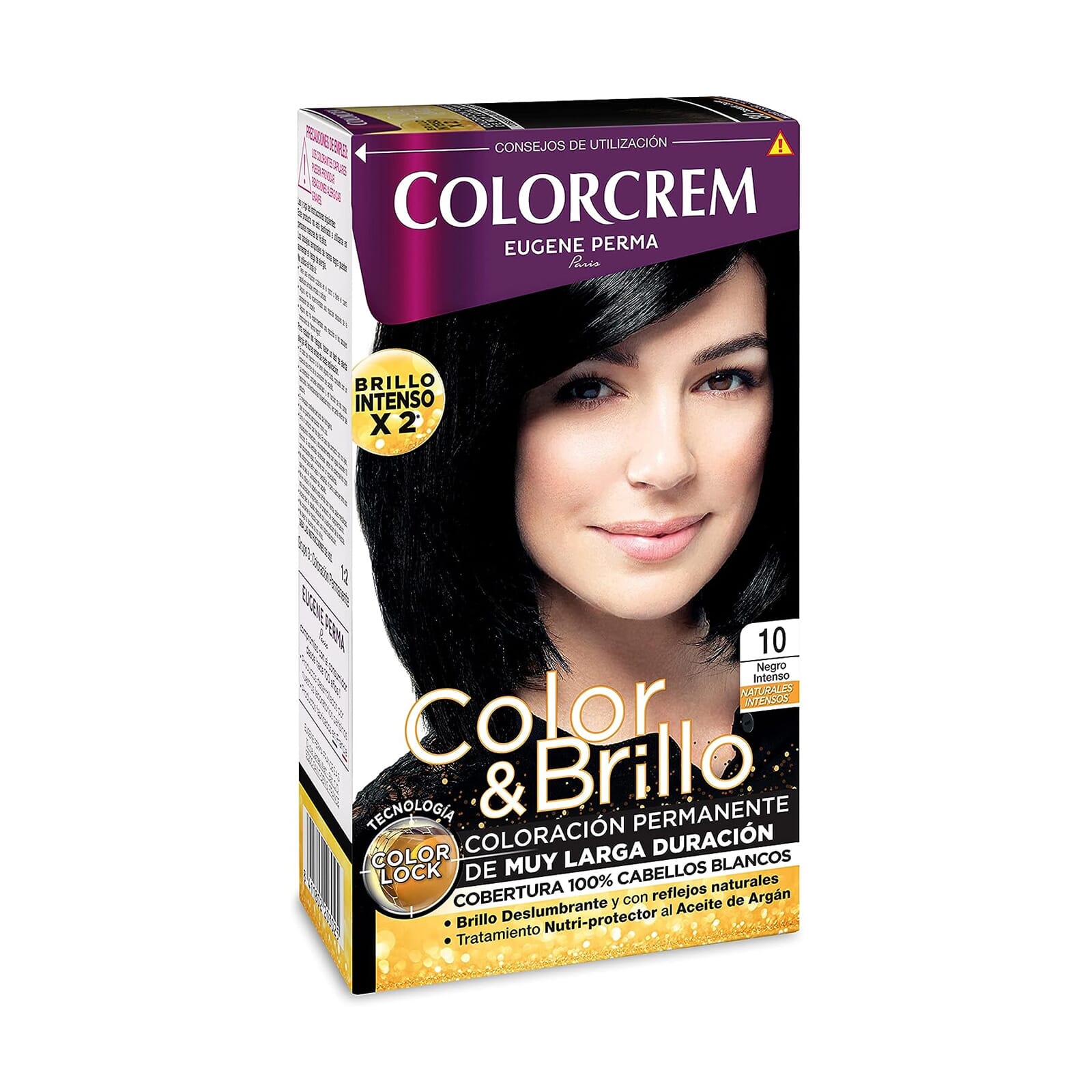 Farbe Glanz Ton #10 Tiefes Schwarz