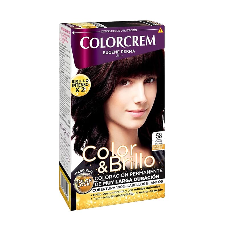 Farbe Glanz Ton #58 Dunkles Mahagoni