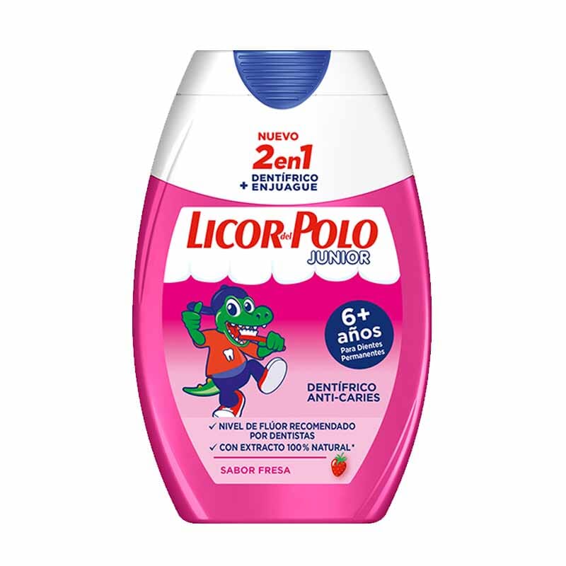 Dentífrico Junior 2 En 1 Fresa 75 ml