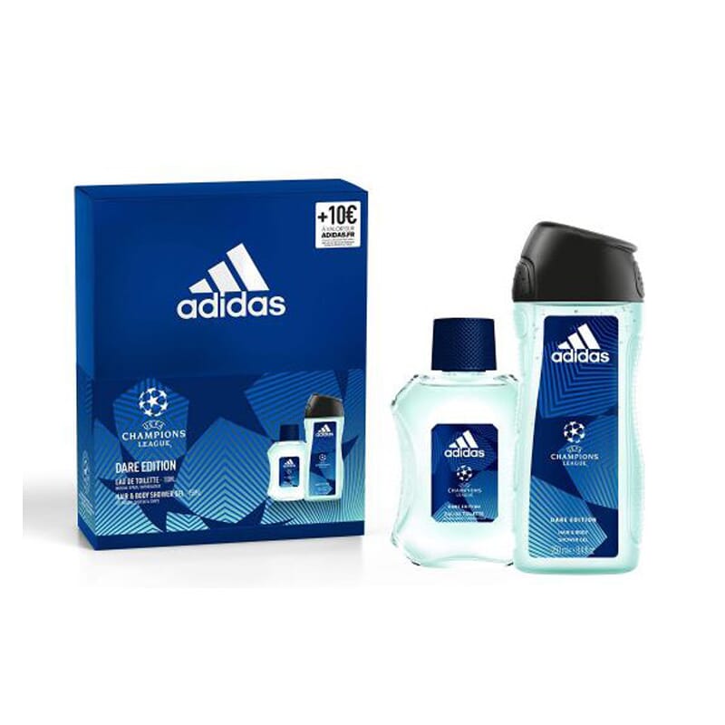 Champions League Dare Edition EDT 100 ml + Gel 250 ml