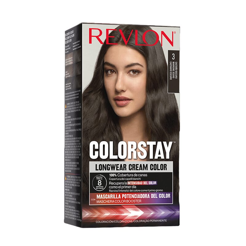 Colorstay Longwear Cream Color #3 - Castaño Oscuro