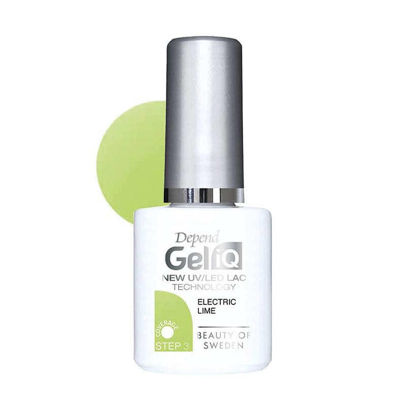 Verniz De Unhas Depend Gel iQ Electric Lime