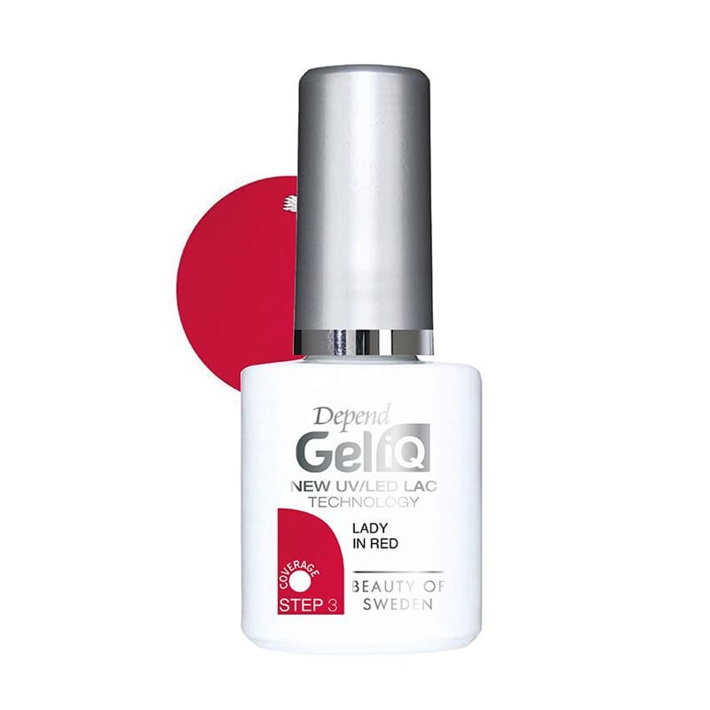 Verniz De Unhas Depend Gel iQ Lady In Red