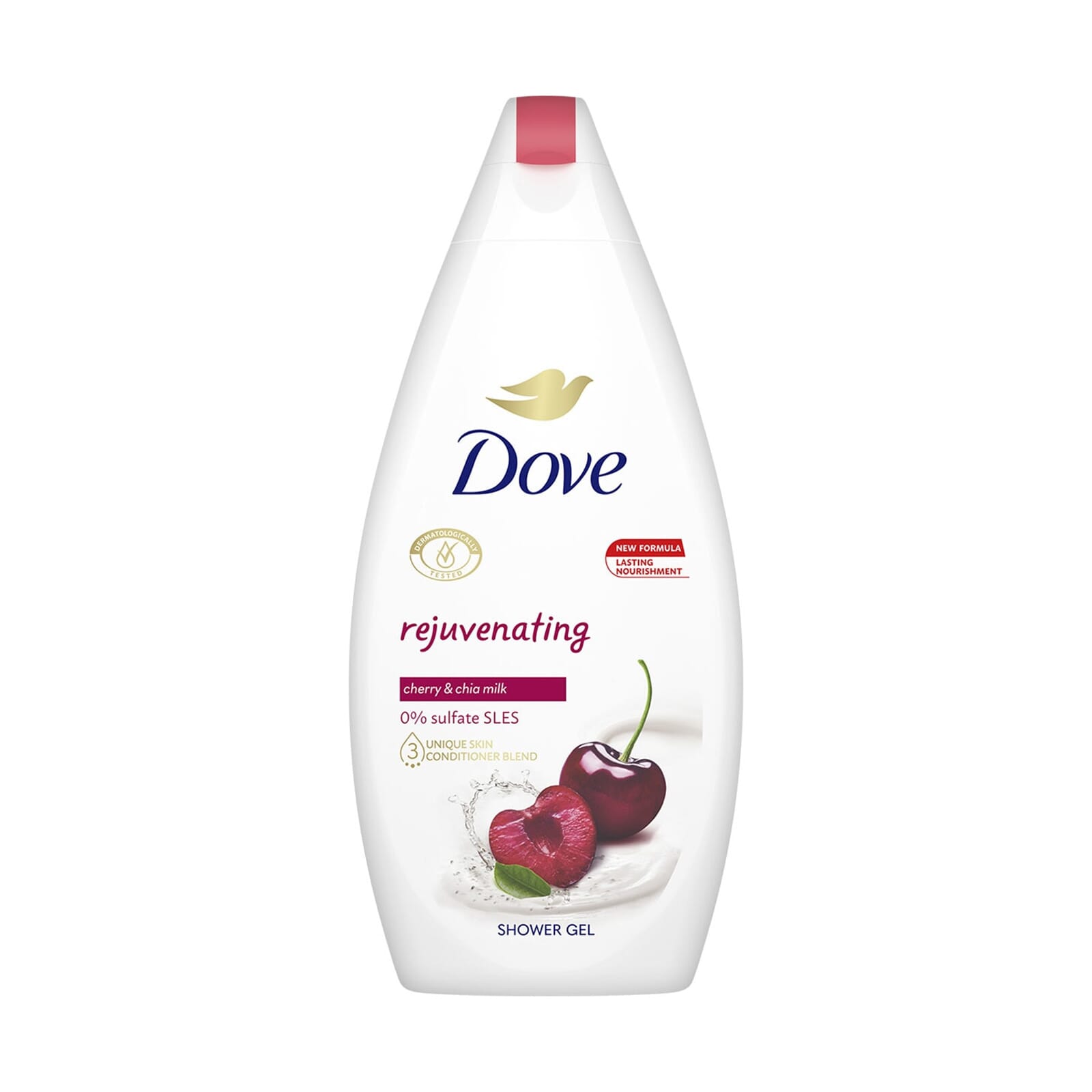 Gel De Duche Rejuvenating Cereja E Leite De Chia 450 ml