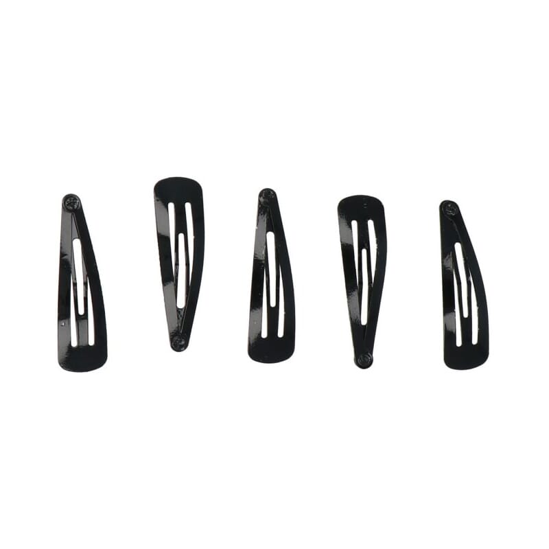 Clip Negro 5 cm 5 Uds