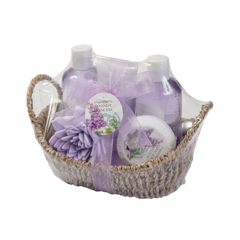 Set De Bad Franse Lavendel 5 Ud