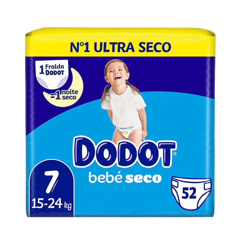 Dodot Bebé Seco T-7  52 Uds