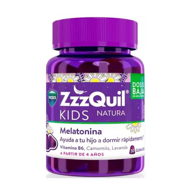 Kids Natura Melatonina Gummies 30 Uds