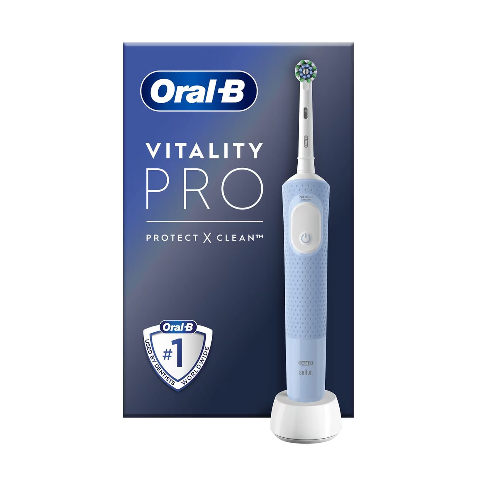 Oral-B Vitality Pro Protect X Clean Cepillo Eléctrico Azul