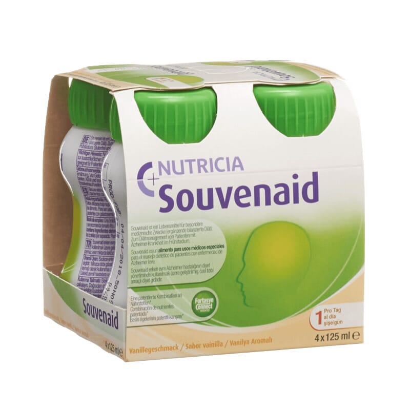 Souvenaid Sabor Vanilla 4 Uds 125 ml