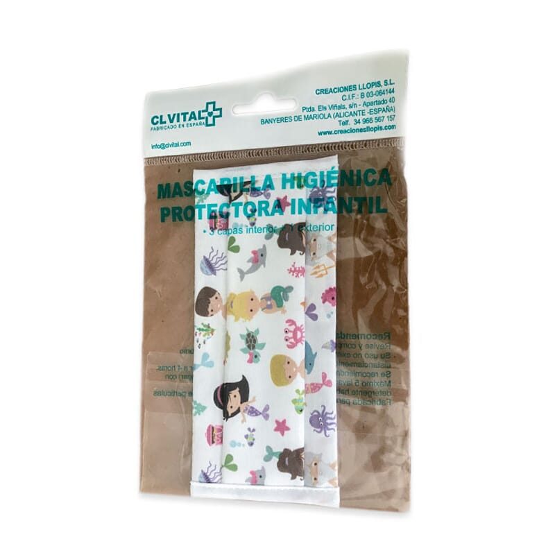 Mascarilla Higiénica Protectora Infantil