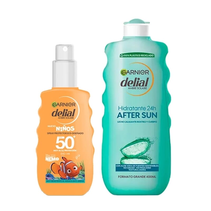 Delial Niños Spray Protector SPF50 150 ml + After Sun 200 ml