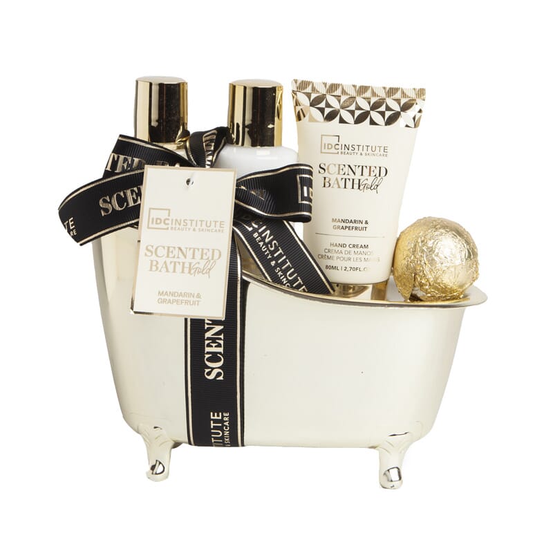 Scented Bath Gold Set 4 Piezas 1 Lote