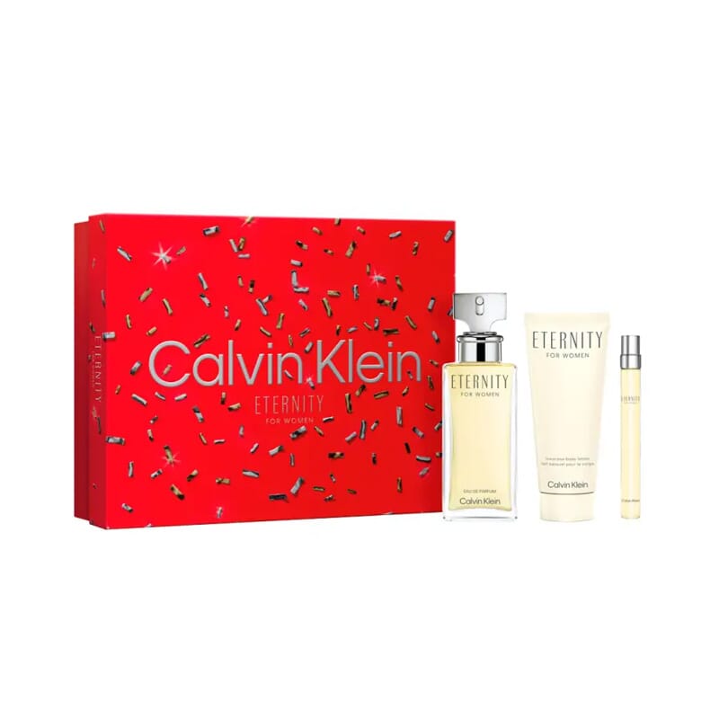 Eternity EDP 100 ml + EDP 10 ml + Loción 100 ml Lote