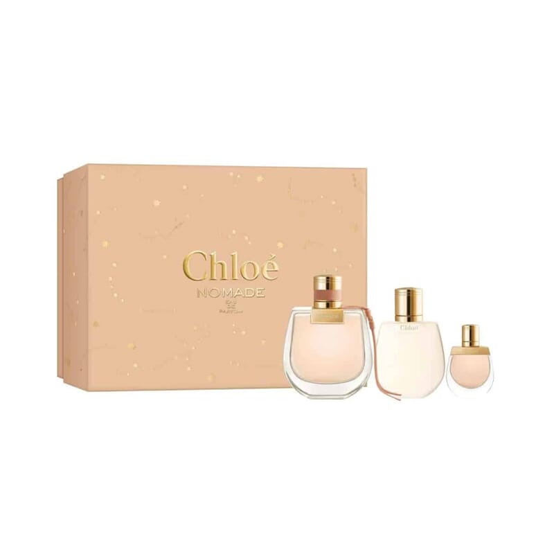 Nomade EDP 75 ml + EDP 5 ml + Körperlotion 100 ml Pack